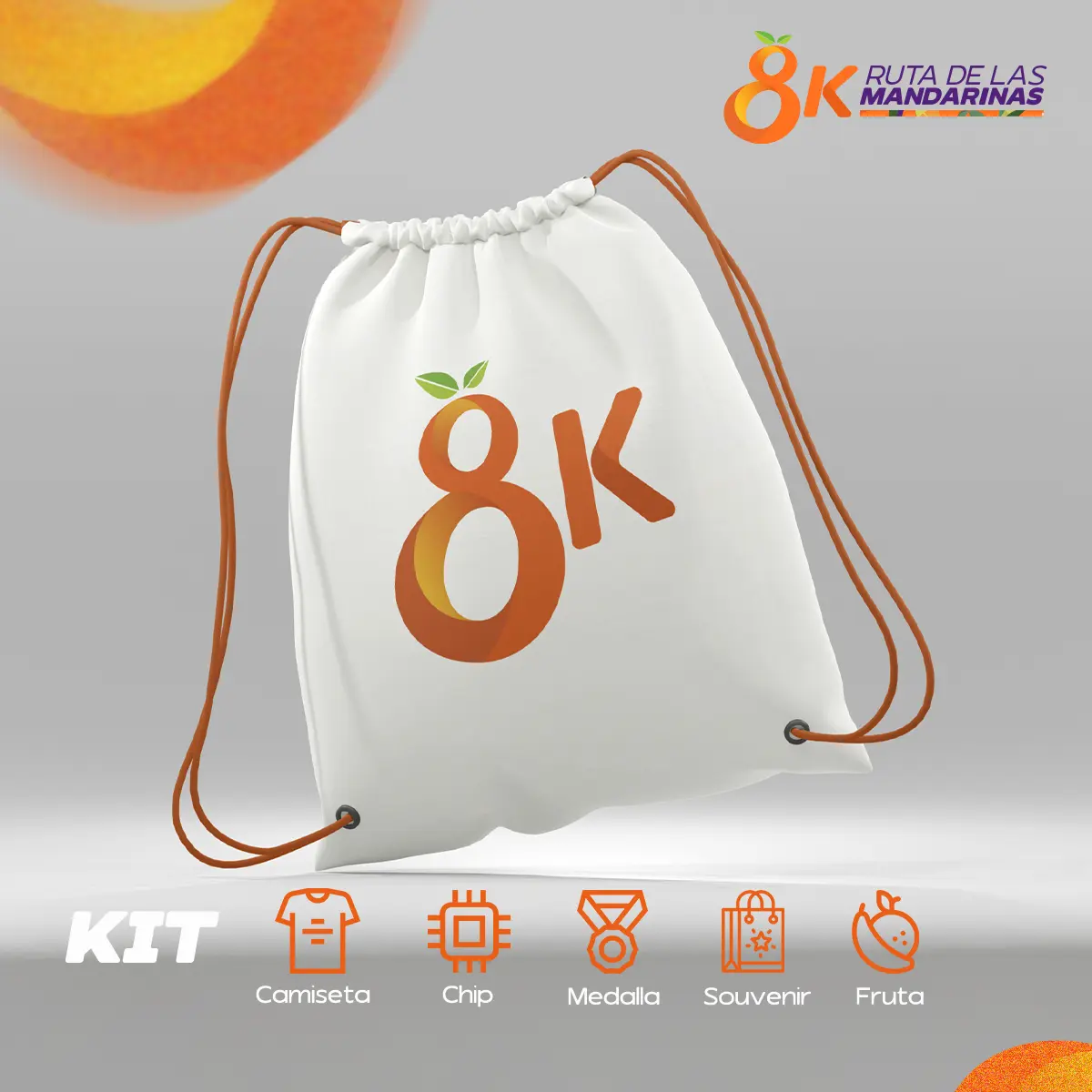 Vista del kit oficial