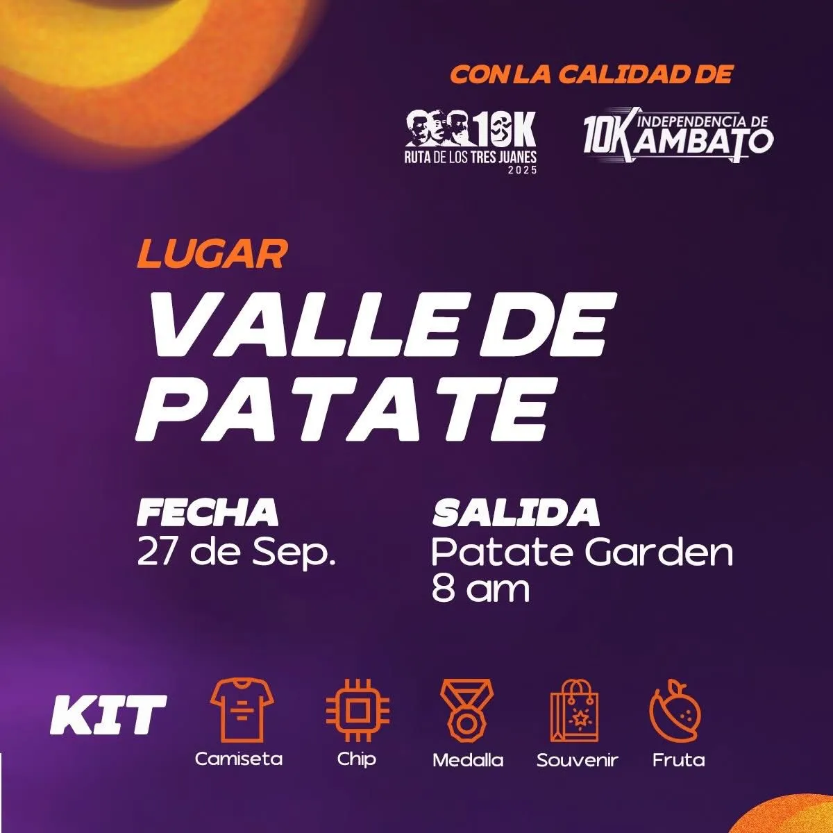 Inscripción rápida y segura - 8K Ruta de las Mandarinas